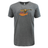 Supersoft T-shirt from WRS LAT in gray, showcasing a cheetah illustration and the text "Toyota Cheetahs" with a stylized swoosh design—a must-have for rugby enthusiasts.