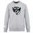 WRS Canterbury Chicago Valkyries Club Crew sweatshirt in gray with a graphic of a green and white eagle logo and the text "Chicago" above it. The left sleeve has a small logo near the wrist.