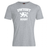 Grey t-shirt made from a premium cotton blend featuring "Dwight Rugby" and a lion graphic printed in white on the front, Dwight Rugby White Logo Club Plain Tee by Canterbury, WRS Canterbury.