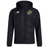 Black Boston RFC Club Vaposhield sports jacket with hood, displaying the CCC logo on the right chest by EMB Canterbury.