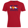 The Canterbury Colorado CCC Flag Club T-shirt by WRS Canterbury features a bold CCC logo with a Colorado flag design and "canterbury" printed below—ideal for fans of Colorado flag shirts.