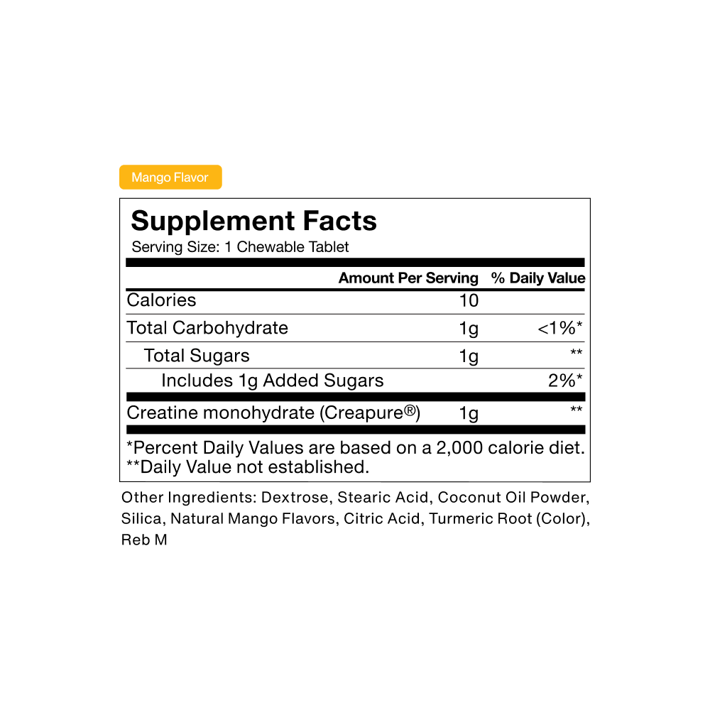 Momentous Creatine Chews