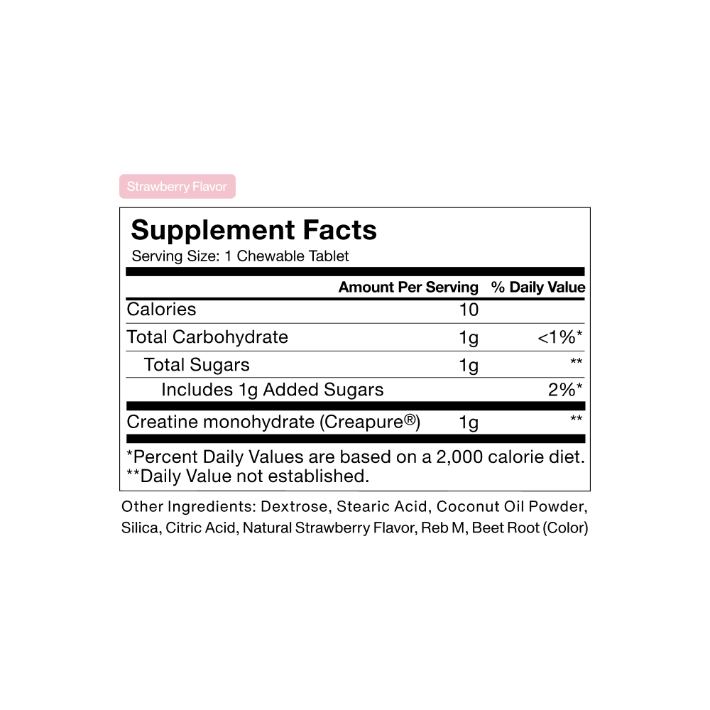 Momentous Creatine Chews