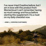 Momentous Creatine 15-Travel Packs