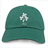 The Nations of Rugby Ireland Vintage Dad Cap by EMB S&S Activewear features an embroidered white clover leaf and "1875" design for a classic Irish vintage look.