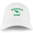 The EMB S&S Activewear Nations of Rugby Australia Dad Cap features a white cotton twill build with green “AUSTRALIA RUGBY” text and a kangaroo graphic embroidered on the front—perfect for rugby fans.
