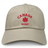 The EMB S&S Activewear Nations of Rugby Canada Rugby Dad Cap features red "CANADA RUGBY" embroidery with a maple leaf, making it the perfect addition to any rugby fan’s hat collection.
