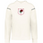 The WRS Augusta England Heritage Prep Vintage Shield Hoodie is a white top with a shield badge featuring a red rose and "1871" on the chest, celebrating classic collegiate style.
