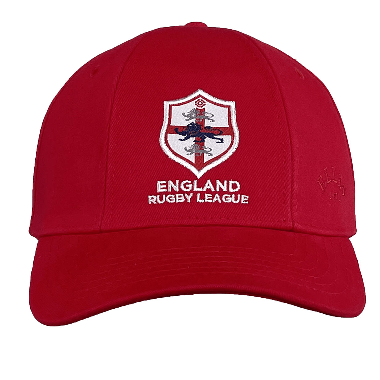 The Ellis Rugby England 1995 Rughy League Cap is a vintage-inspired red cap with the England Rugby League logo and a lion crest.