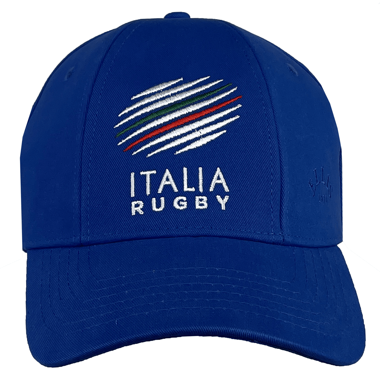 Show your Italian rugby pride with the Ellis Rugby Italy Rugby 1988 Cap. This blue baseball cap, crafted from organic cotton, features "Italia Rugby" text and a vibrant design—perfect for collectors and dedicated fans.