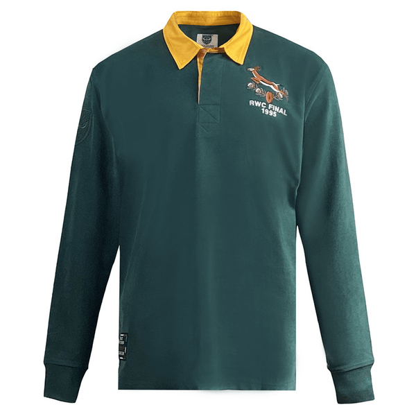 ウェア 90s   Rugby Shirt 1995~6 Springbok 1995 Vintage Long Sleeve Rugby Shirt by Ellis Rugby
