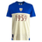 The Ellis Rugby France Rugby 1959 T-Shirt by Ellis Rugby is a retro blue and cream rugby tee featuring a rooster emblem, "1959" in red, and "L'Équipe de France de Rugby," inspired by the Five Nations era, embodying the timeless spirit of French rugby heritage.