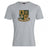 The Exiles Rugby Football Club Club Plain Tee by WRS Canterbury features a grey cotton blend and a crest with a tree, microchip, flower, crown, and "EXILES RFC" banner. This Canterbury tee offers comfort and unique style for any occasion.