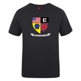 The Erie Rugby Club Club Plain Tee by WRS Canterbury is a comfortable cotton blend shirt, perfect for fans wanting a stylish and customizable option to show their support.