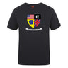 The Erie Rugby Club Club Plain Tee by WRS Canterbury is a comfortable cotton blend shirt, perfect for fans wanting a stylish and customizable option to show their support.