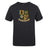 The Exiles Rugby Football Club Club Plain Tee by WRS Canterbury features a crest with a tree, flower, microchip, and crown above an "EXILES RFC" banner. This cotton blend tee offers style and comfort for everyday wear.