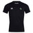 The Eagle High Mustangs Club Dry Tee by EMB Canterbury is a black sports jersey with a "Canterbury" logo on the right chest, a green and white crest on the left, and features Vapodri Technology for breathability.