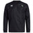 The Eagle High Mustangs Club Vaposhield Contact Top by EMB Canterbury is a black water-repellent rugby training top with long sleeves, crew neck, the Canterbury logo on the right chest, and a green-detailed crest on the left.