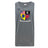 The Erie Rugby Club Tempo Vapodri Singlet by WRS Canterbury is a grey, sleeveless top with an "Erie Rugby Club" crest featuring multiple flags. Made from recycled polyester for comfort and durability.