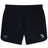The Eagle High Mustangs Elite Woven Short by EMB Canterbury features a small logo on the left leg, a bold bird emblem on the right, and convenient zippered pockets to securely store your essentials during training.