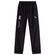 The Eagle High Mustangs Cuffed Hem Stadium Pant by EMB Canterbury features an elastic waistband and cuffs, Canterbury logo and text on the left leg, plus a small crest on the right thigh for an authentic look.