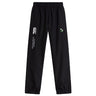 The Eagle High Mustangs Cuffed Hem Stadium Pant by EMB Canterbury features an elastic waistband and cuffs, Canterbury logo and text on the left leg, plus a small crest on the right thigh for an authentic look.