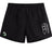 The EMB Canterbury Eagle High Mustangs Tactic Short features an elastic waistband, white logo right side, and a green-detailed crest left leg—ideal men’s training shorts for comfort and performance.