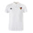 The EMB Canterbury Erie Rugby Club Waimak Polo is a white short-sleeve men's rugby shirt with the Canterbury logo on the right chest and a multicolored "E" Stamford Club crest on the left—perfect for any rugby polo collection.