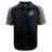 Bi-color polo shirt with a collar, featuring a 'Boston RFC Elite Polo by Canterbury' emblem and the EMB Canterbury logo on the chest.