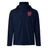Charlotte Cardinals Rugby Club Elite Storm Jacket by Canterbury with a hood and a red shield logo on the left chest area, displayed against a white background.