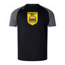 Black and gray WRS Canterbury Burger Boys RFC Elite Training Tee with the logo "Burger Boys RFC" and a burger image, labeled "Founded 1960".