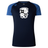 Navy blue WRS Canterbury Rugby Football Club at Christopher Newport University Women's Elite Training Tee with raglan sleeves and a chess-themed graphic featuring a knight and chessboard on the chest.