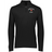 A black men's Nations of Rugby England Rugby 1/4 Zip Pullover with an embroidered logo and made of polyester fabric from the brand EMB Augusta.