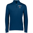 A men's Nations of Rugby England Rugby 1/4 Zip Pullover in navy polyester with an embroidered logo from EMB Augusta.