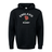 A comfortable Nations of Rugby England Rugby 60/40 Pullover Hoodie with a red rose on it by WRS Augusta.