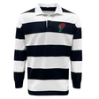 Nations of Rugby England Vintage Hooped Classic Jersey by EMB Mudoo with an embroidered rose emblem and the year 1871.