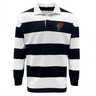 Nations of Rugby England Vintage Hooped Classic Jersey by EMB Mudoo with an embroidered rose emblem and the year 1871.