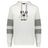 The WRS Augusta Nations of Rugby Fiji Jackson Way Hoodie features grey sleeve stripes and a black "FIJI RUGBY" with palm tree graphic on a white hoodie—perfect for any rugby or Fiji fan.