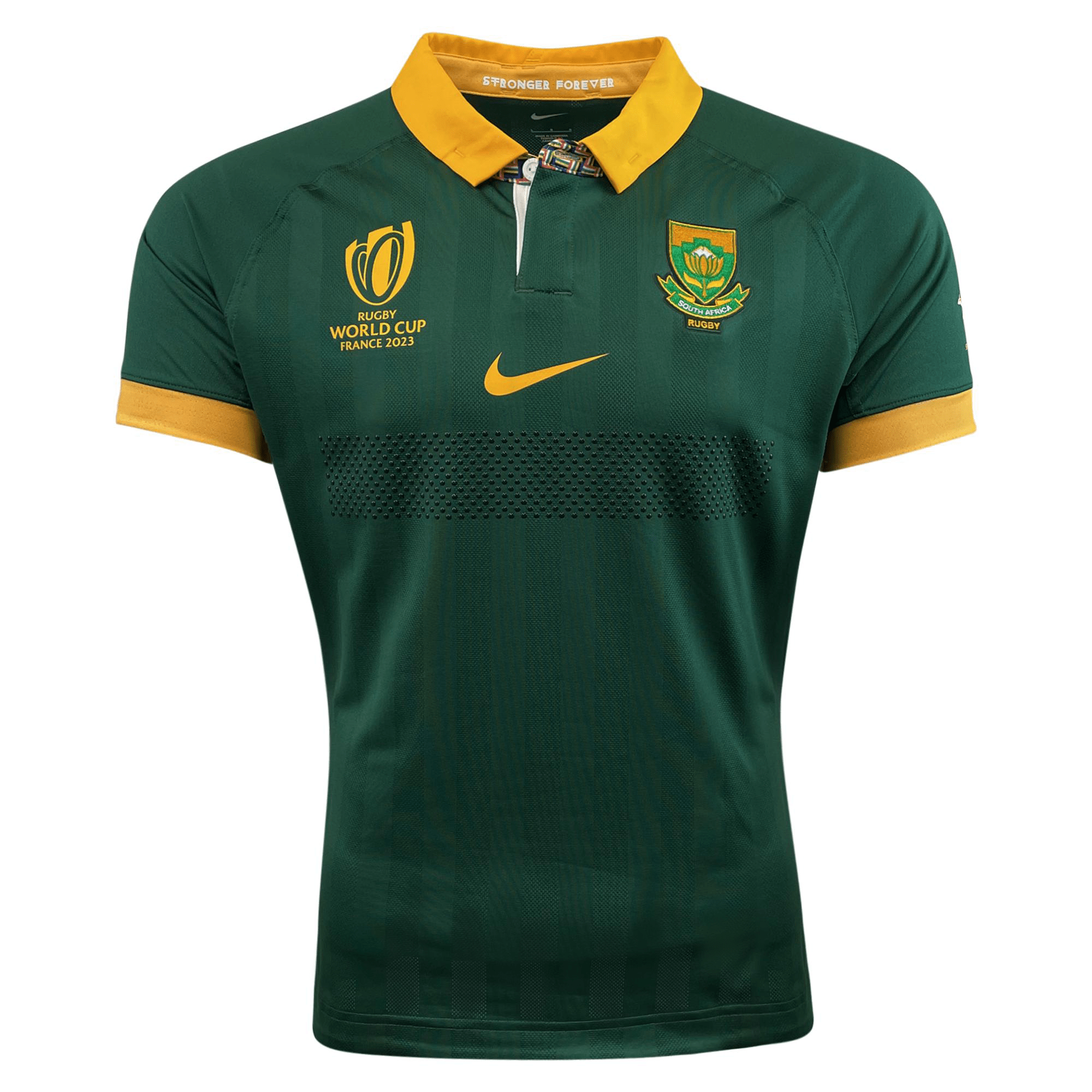 Springboks Rugby World Cup 2023 Match Home Jersey 2023 by Nike - Green
