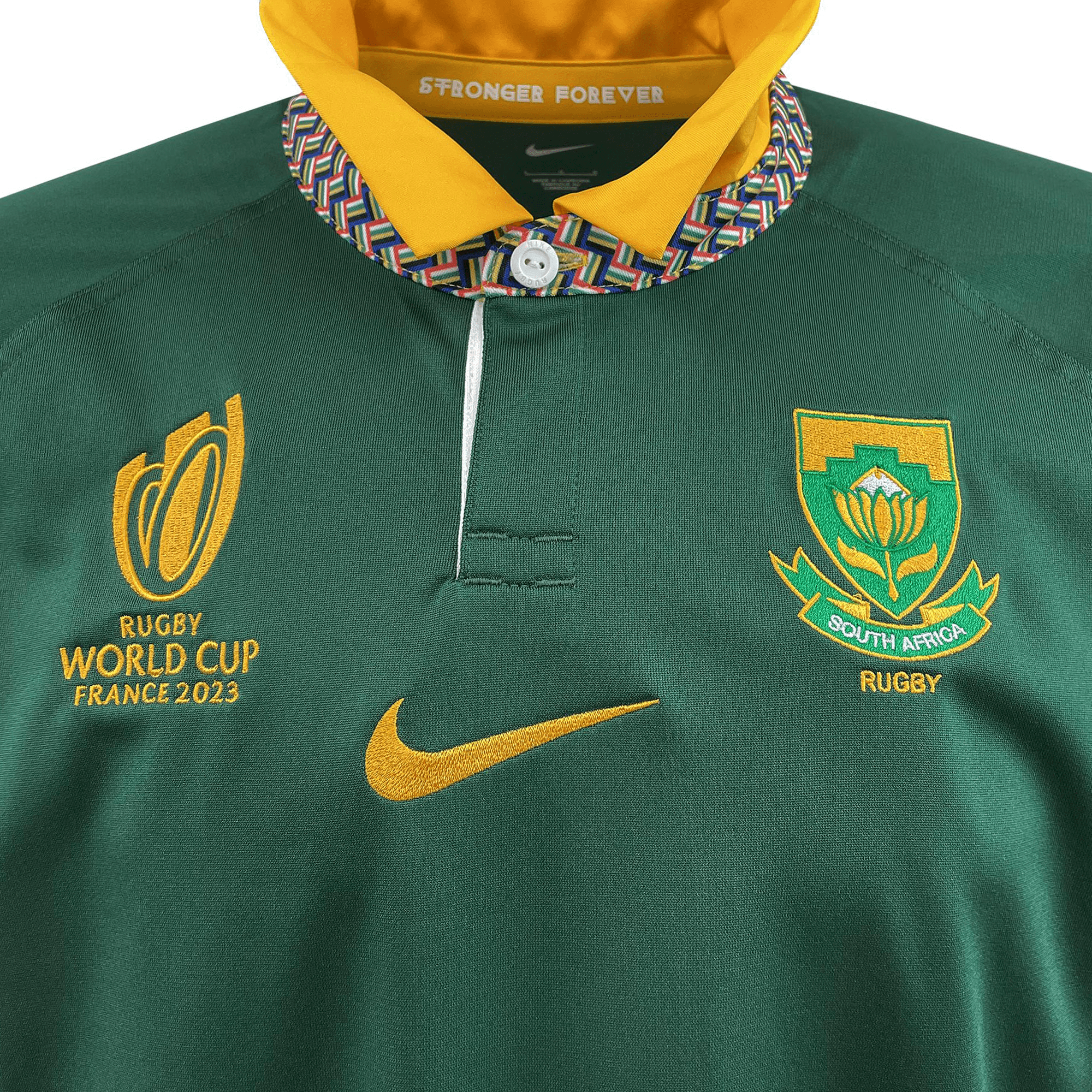 Springboks Rugby World Cup 2023 Replica Home Jersey by Nike Official SARU Gear