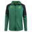 Springboks Full Zip Training Hoodie by Nike in green and black, featuring a yellow Springboks logo and a Nike swoosh on the front, crafted from quick-drying fabric for your comfort.