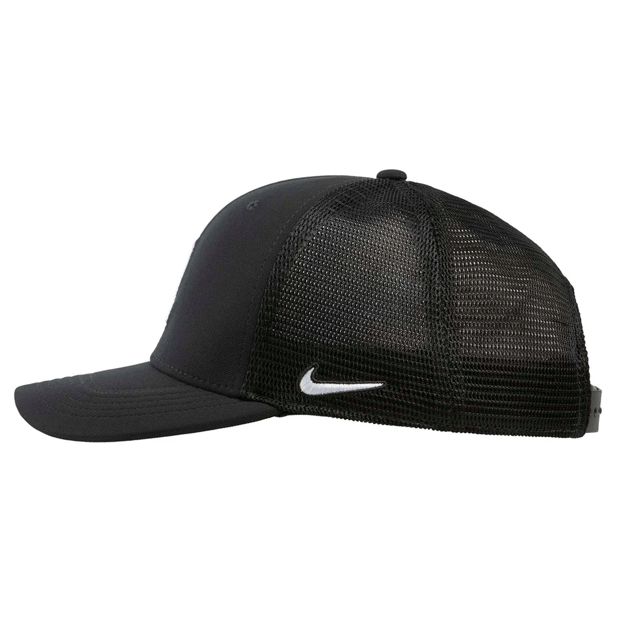 black nike mesh hat