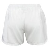 A white Springboks Replica Home Rugby Short 23/24 for women with an elastic waistband by Nike.