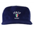 The EMB Weld Nations of Rugby Italy Corduroy Field Trip Cap features "ITALY RUGBY" and a tricolor shield embroidered on navy blue corduroy—perfect for fans seeking classic Italian rugby style.