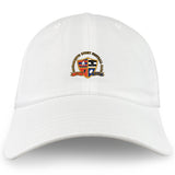 The EMB S&S Activewear Sacramento Rugby Football Club Adult Low-Profile Cotton Twill Dad Cap features the club crest embroidered on the front, ideal for showing team spirit.