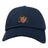 The EMB S&S Activewear Sacramento Rugby Football Club Adult Low-Profile Cotton Twill Dad Cap features the team crest embroidered on navy blue cotton twill, offering classic club style.