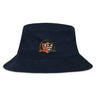 The EMB S&S Activewear Sacramento Rugby Football Club Crusher Bucket Cap is a navy blue cotton hat with the club’s embroidered crest on the front, offering classic style and sun protection.