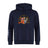 The Sacramento Rugby Football Club Club Hoodie by Canterbury from WRS Canterbury features the club crest on the front and three white diagonal stripes on the left sleeve.
