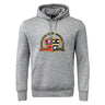The Sacramento Rugby Football Club Club Hoodie by WRS Canterbury is a gray hoodie with a front pocket and a colorful club crest on the chest.