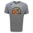 The Sacramento Rugby Football Club Tempo Vapodri T-Shirt by WRS Canterbury features a gray short-sleeve design, club crest and logo on the chest, Canterbury sleeve branding, and moisture-wicking fabric for cool comfort.